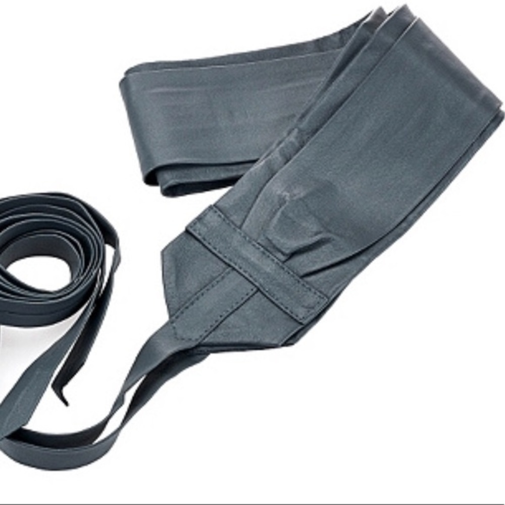G.I.L.I Leather Obi Wrap Belt